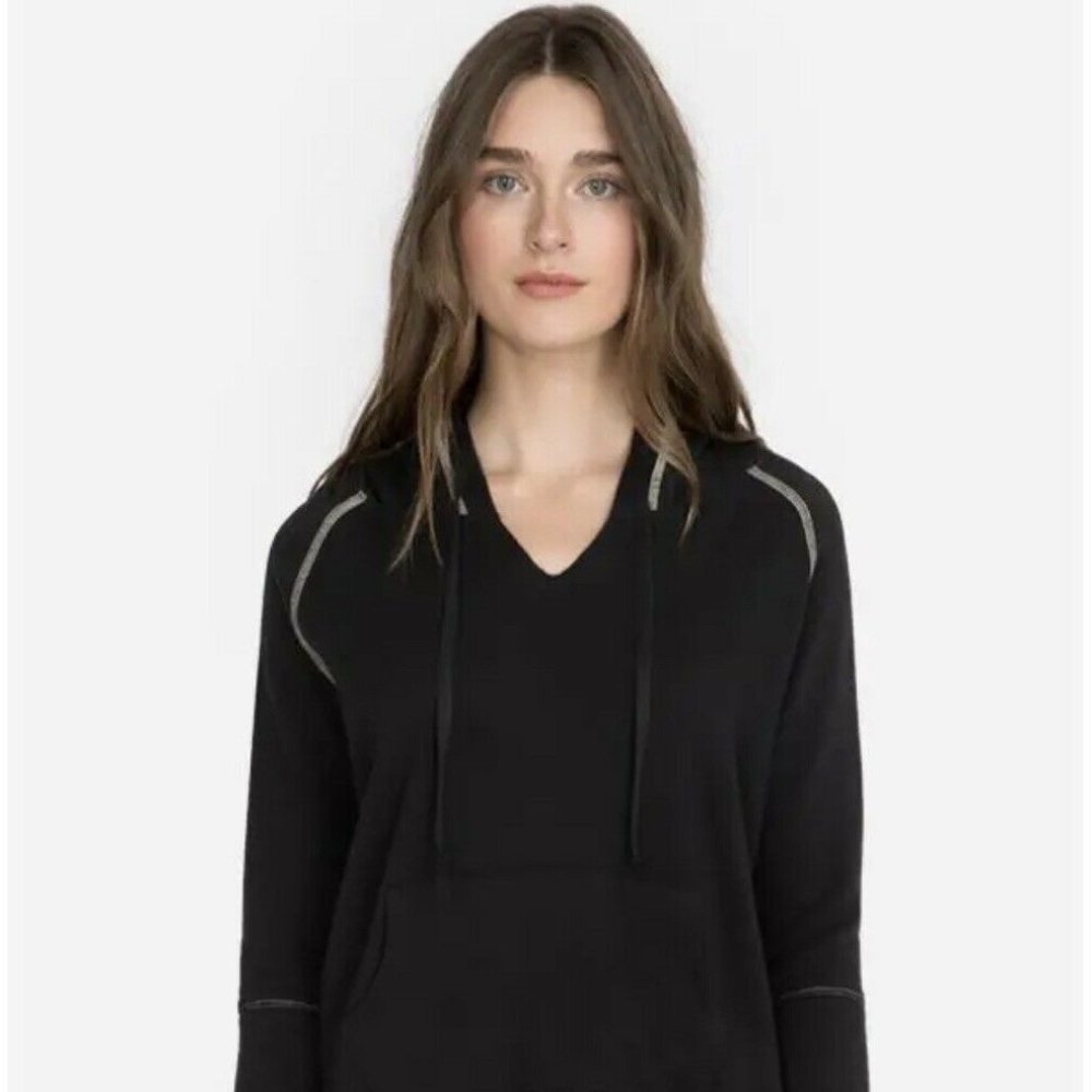 NWT Johnny Was black hoodie size: XS